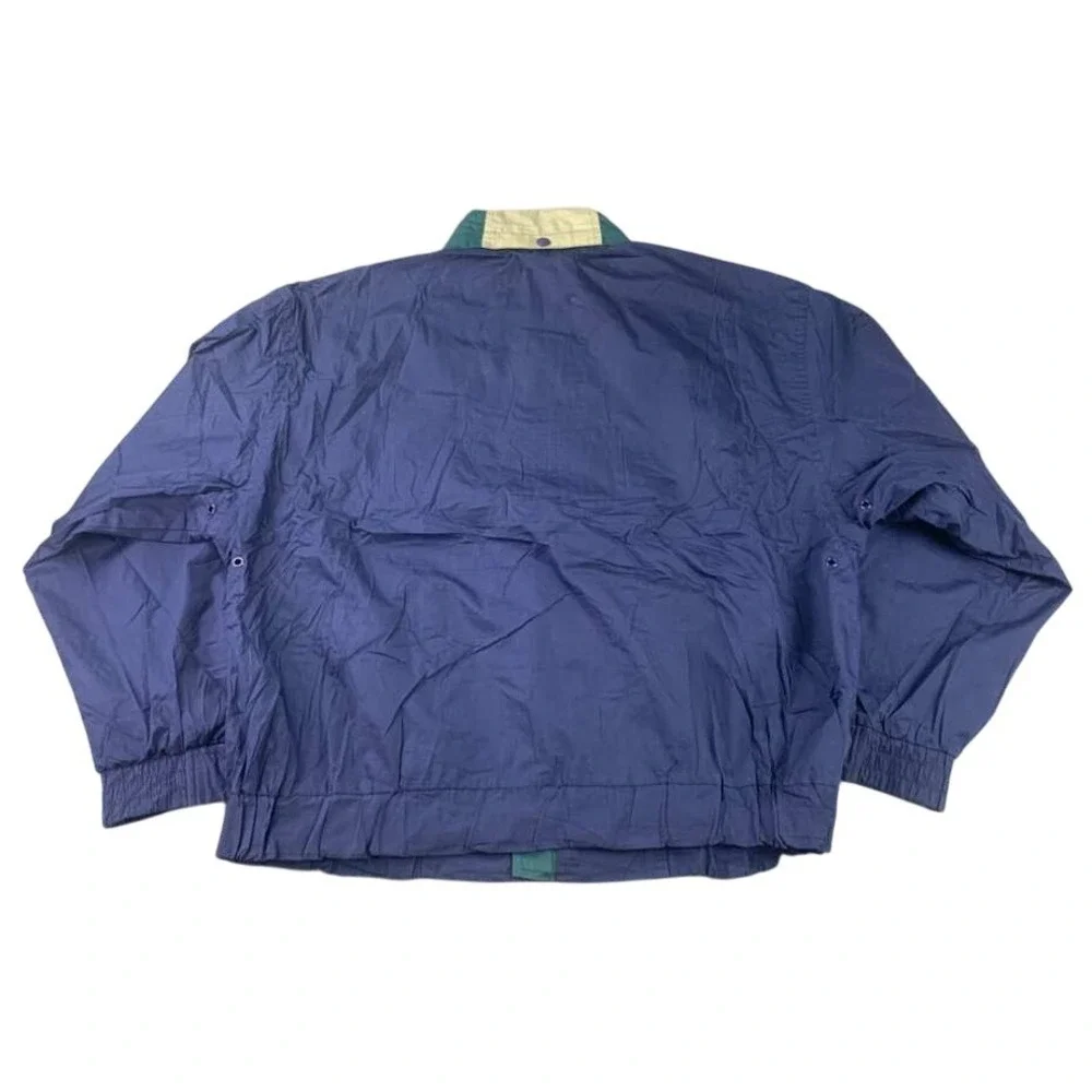 Vintage Kentucky‎ Wildcats ANC Sportswear Windbreaker Jacket Navy Blue Men L